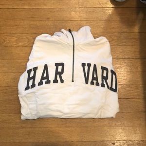 Harvard university quarter zip